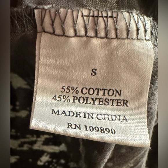 Seven7 Women's Gray Long Sleeve Top - Picture 4 of 5